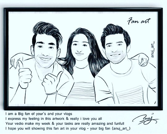RimoravV's tweet photo. Aye guys our fans loving style is so cool this is  awesome we love this photo we hope you like this photo we always ready for this type of surprises also follow on instagram @Officialrimoravvlogs we always active on social media so follow us in both social media    thanks ....... https://t.co/IAHSv6hPUq