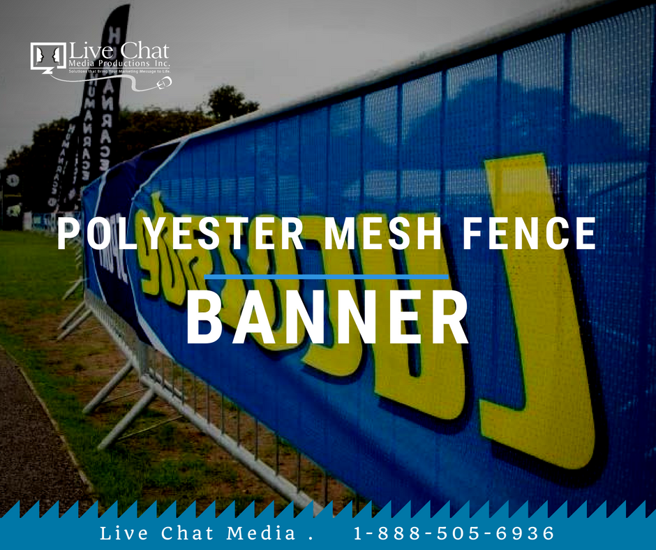 _livechatmedia's tweet photo. Why let a potential #advertising space go to waste when you can get attractive #PolysterMeshFenceBanners from #LiveChatMedia? Visit: https://t.co/8er6qlYgRH give us a call at 888-505-6936 Today! #construction #site #banners #advertise #business #businessdevelopment #Toronto https://t.co/elQFwgYZLF