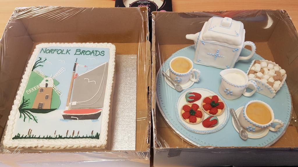 We are getting ready <a href="/Norfolk/">Norfolk Day</a> <a href="/EDP24/">Eastern Daily Press</a> for #norfolkday here <a href="/UKHolidayGroup/">The UK Holiday Group</a> with raffles, quiz and prizes organised by our Operations team here at the #oldbakery #amazingcakes
