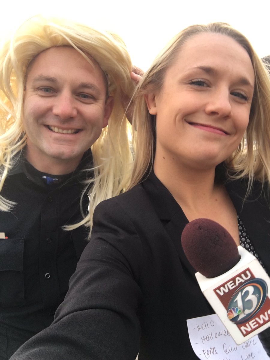 KyleRoder's tweet photo. @WEAU_Brooke Thanks @WEAU_Brooke. Just a couple of 👧🏼👧🏼 doing our jobs &amp; having fun. Keep up the good work. https://t.co/Q2Fn2GdtYB