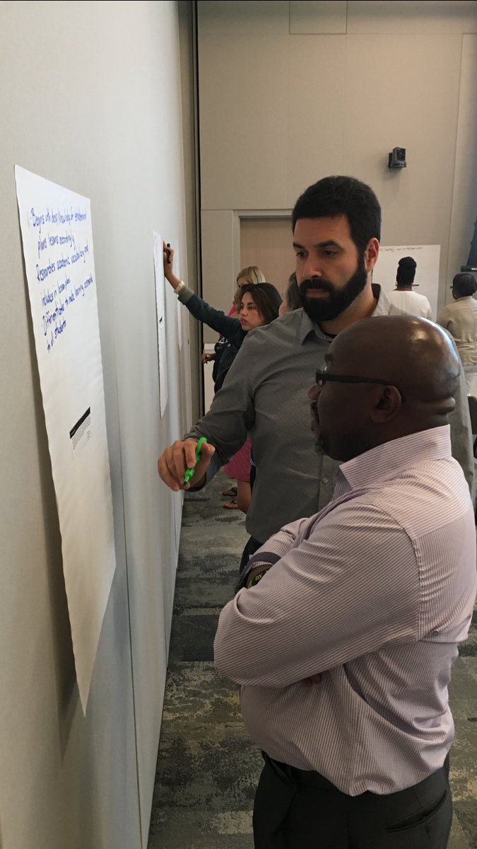 CatherinePHart's tweet photo. Coaches for lateral entry teachers discuss what high quality teaching and learning looks and sounds like in the classroom. #hqtl #instructionalcoaching @RTI_Intl @RTI_EdWork @LATPNC @Teach2Empower @DocHill08 https://t.co/NrihfXiY6k