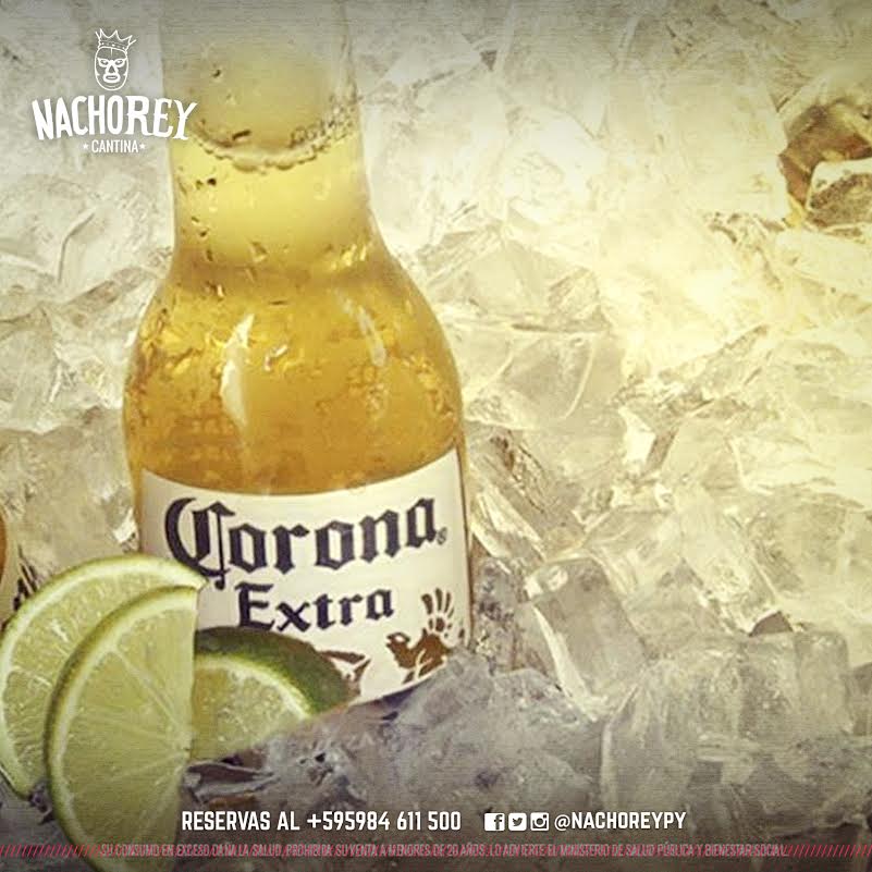 ¡Ya se termina el mes wey! A relajarse con unas coronitas #NachoRey
