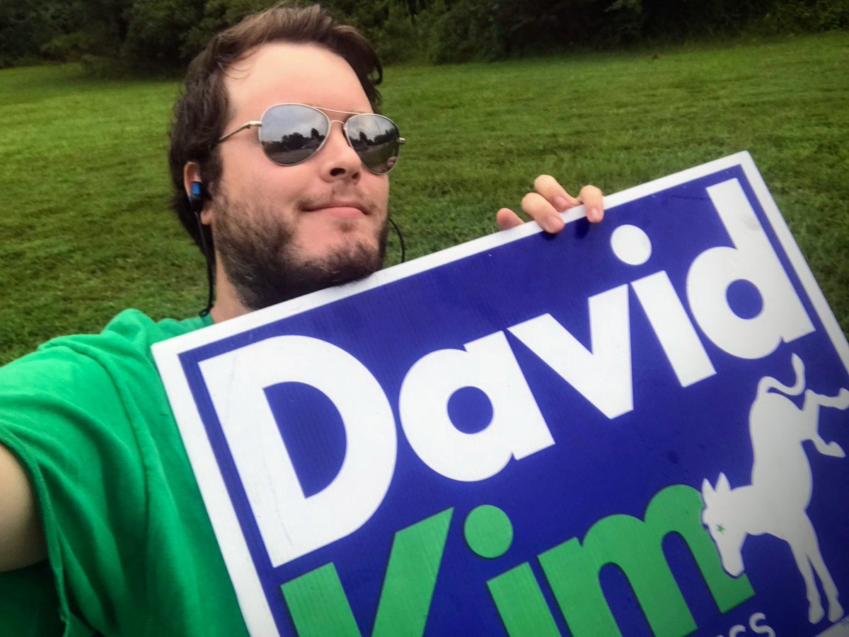 DavidKim2018's tweet photo. Thanks to all our volunteers and staff for helping wave signs, send texts, and call voters to remind them of the run-off today. Need help? Call us at 678 725-3337. #KimToWin #GA07 #gapol https://t.co/Pod8rSIlpF