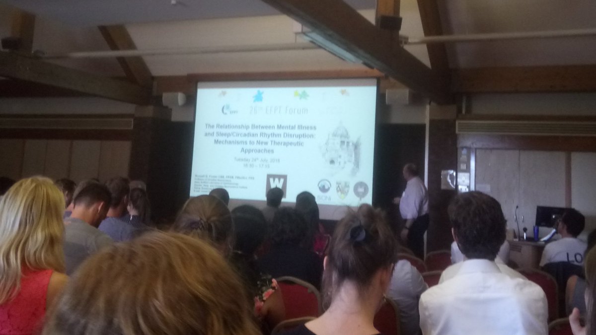 BritishNeuro's tweet photo. We spend 32-36% of our entire life asleep: that alone surely shows its biological importance.Yet according to Edison, inventor of the light bulb, "sleep is a criminal water of time, a legacy of our cave days"! Russell Foster argues (convincingly!) for the former at #efptbristol18 https://t.co/qU8pgfEPkq