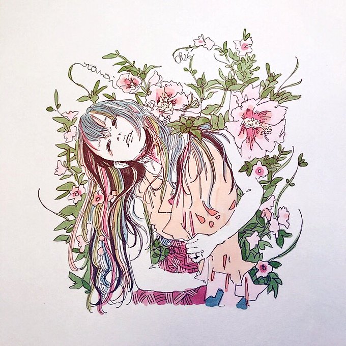 ムクゲのtwitterイラスト検索結果 古い順