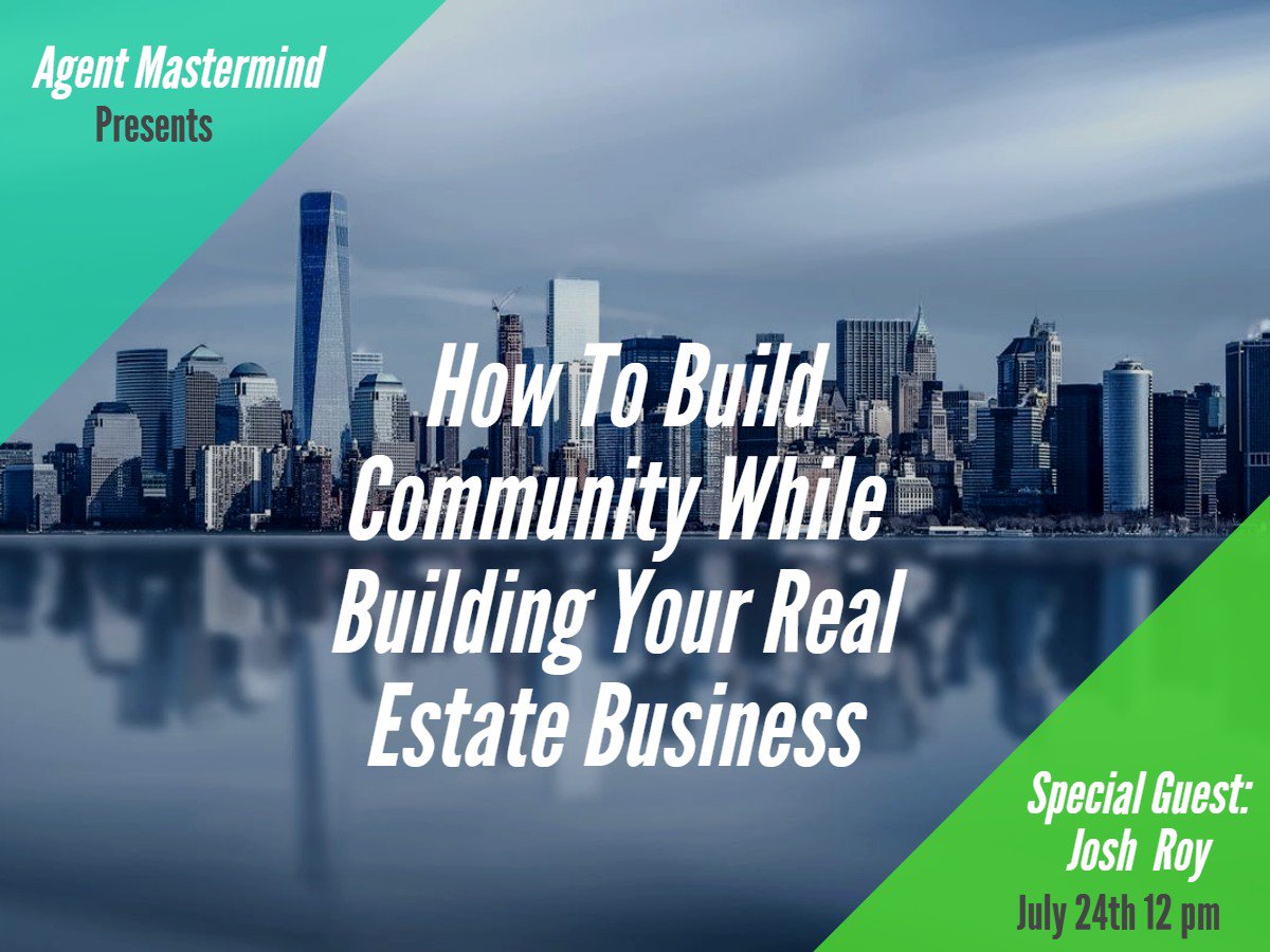 robertsauto1's tweet photo. How To Build Community While Building Your Real Estate Business - https://t.co/IFHhosvxSX https://t.co/3OCePA9a06