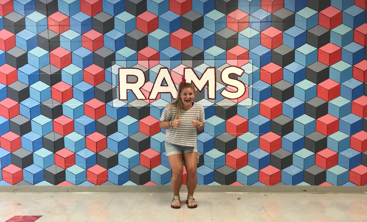 So stoked with how this wall turned out! Already thinking about murals for next year 😏