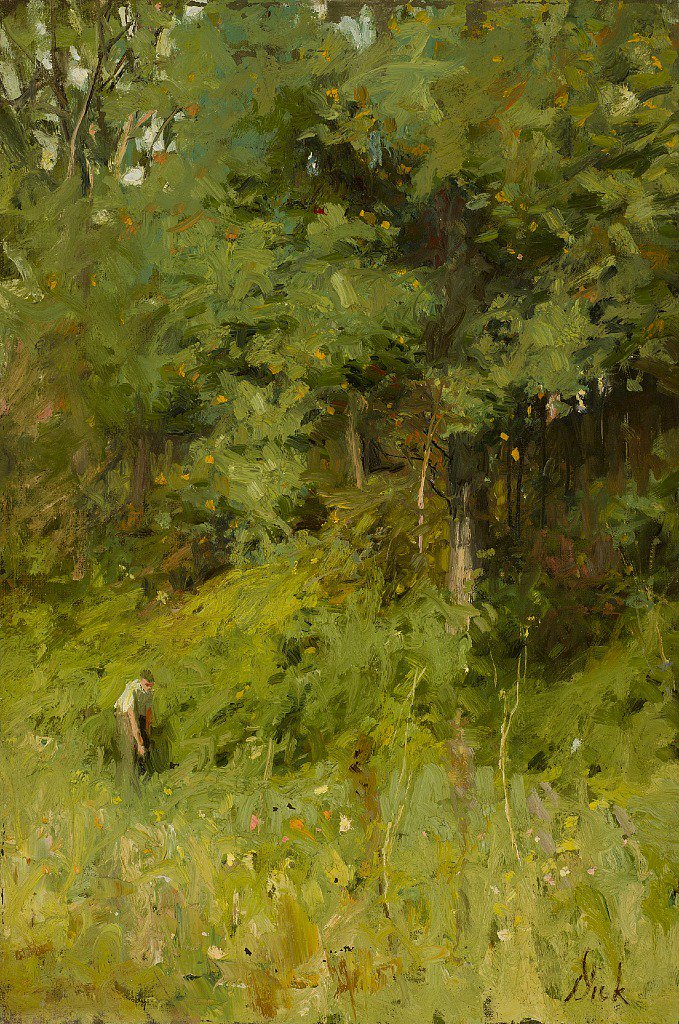 sylvainsarrailh's tweet image. The energy in the Richard Schmid' brush strokes : richardschmid.com