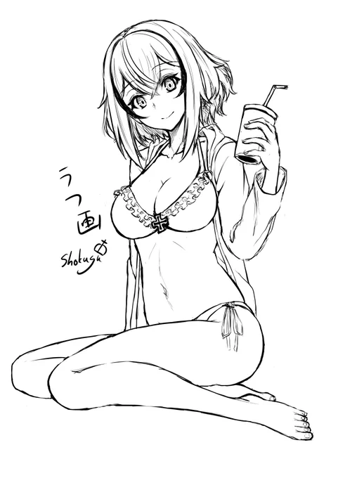 久しぶりのラフ上げでございます(*'▽`*)
もっといろいろ描きこむぞっ
#アズールレーン #アズレン #ローン 