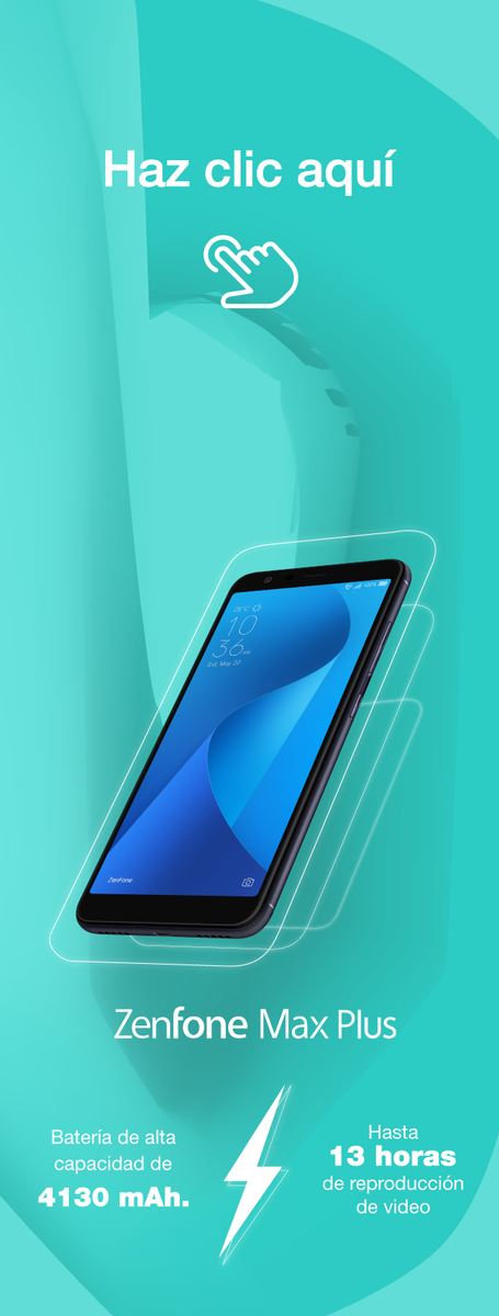 ASUS_Colombia's tweet photo. Haz clic en la imagen y descubre cómo mantenerte activo todo el día sin interrupciones #ZenfoneMaxPlus https://t.co/MQ9n3PgV5J