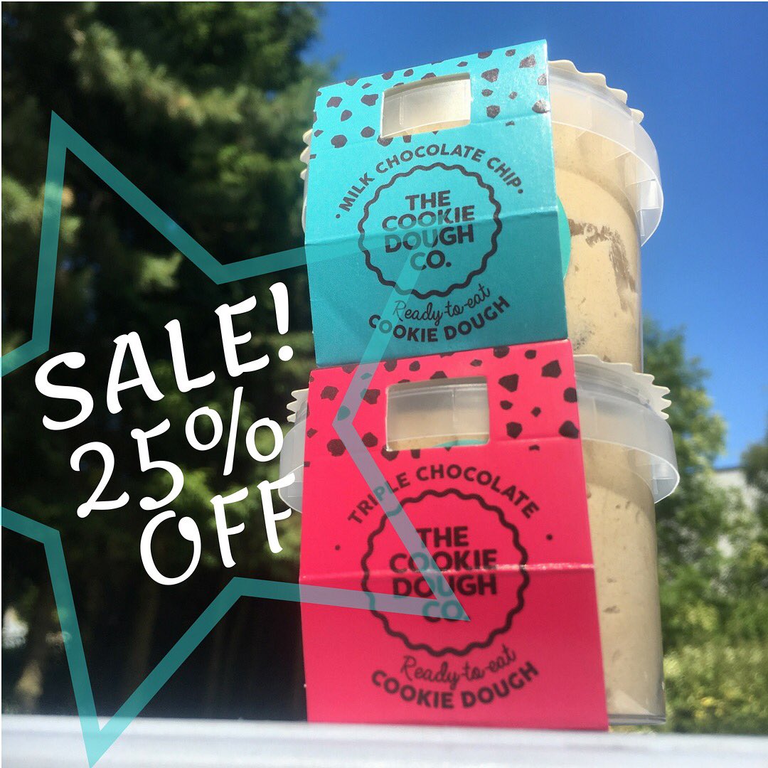 cookiedoughcouk's tweet photo. We’re having a Summer Sale! 25% off everything across our whole online store! Our current stock expires mid-August, so treat yourself before they’re all gone! 😋🍪 https://t.co/K9ecFTuHLi