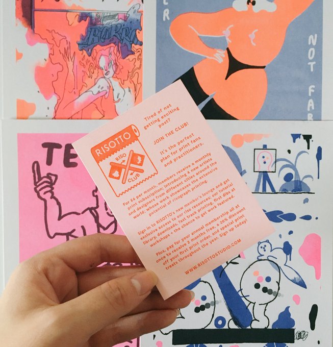 just received issue #12 from the @risottostudio ! 🔥💫join the club - https://t.co/aWEvoi9D9f 