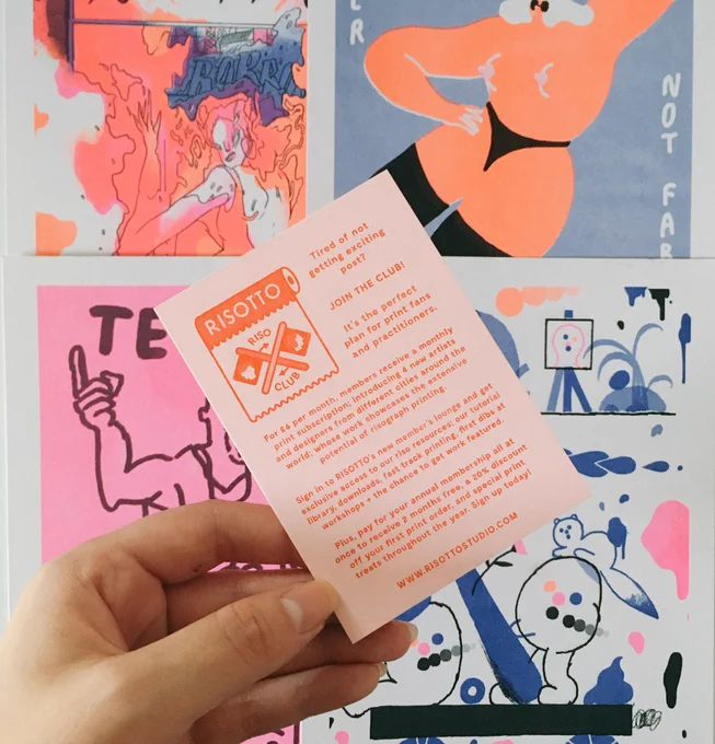 just received issue #12 from the @risottostudio ! 🔥💫join the club - https://t.co/aWEvoi9D9f 