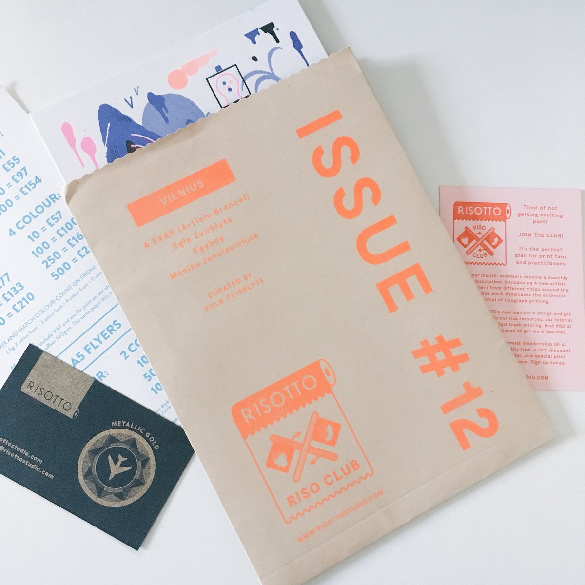 just received issue #12 from the @risottostudio ! 🔥💫join the club - https://t.co/aWEvoi9D9f