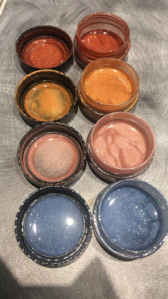 Multifacedllc's tweet photo. Our Body Butters (from top to bottom)  Mulan Rouge, Golden Haze, Rosalita &amp; Pixie Dust. We are taking orders ✨👑 https://t.co/RBnax9xZow