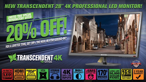VITEKcctv's tweet photo. CONTACT YOUR LOCAL VITEK DISTRIBUTOR OR SALES@VITEKCCTV.COM! Limit of 10 pieces per customer. Only on models listed. Can not be combined with any other offer. Offer valid 7/23/2018 to 8/3/2018. Offer only available while supplies last. Offer subject to change without notice! https://t.co/lnbEBC8yZr