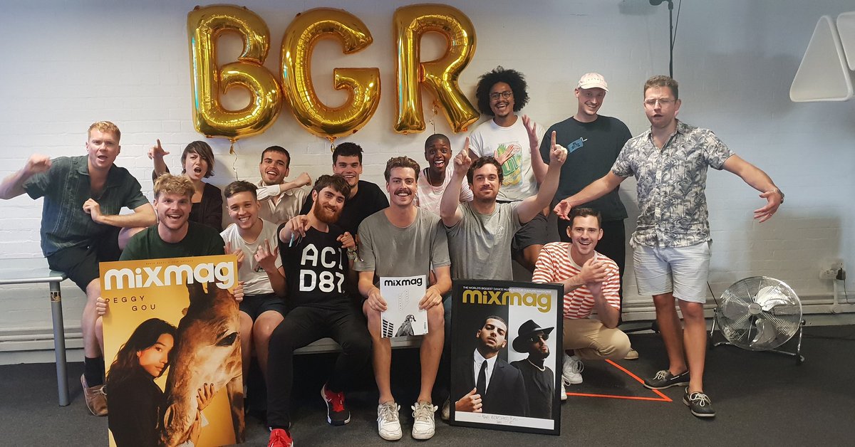 Celebrating my birthday with the <a href="/Mixmag/">Mixmag</a> team ❤️