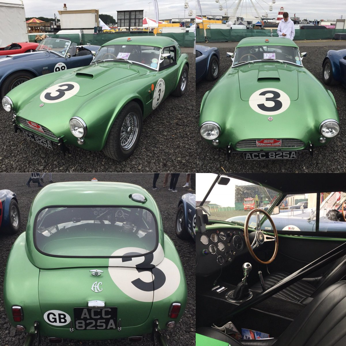 PFSClassics's tweet photo. #SilverClassic always throws up some beautiful & evocative cars to ogle. None more so than the various Cobras. This delicious example was on the #289Register stand... https://t.co/7GFvGAwh8U