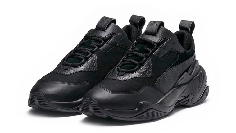 puma thunder triple black