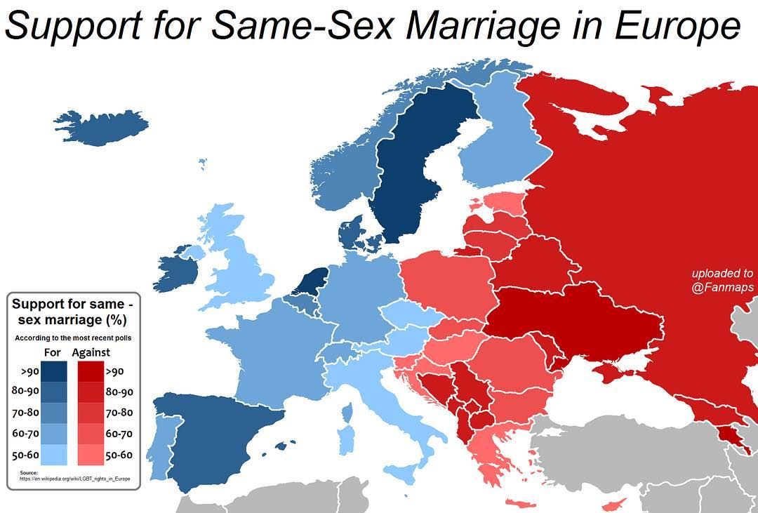 Catholics views of gay marriage around the world