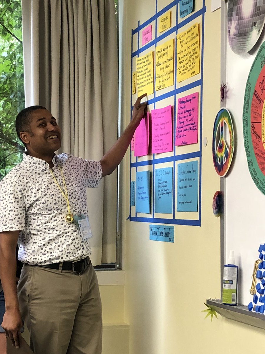 Desirae_Royal's tweet photo. @EducationFL @DuvalSchools @AFTunion @johnmeeks1974 Reflecting on our time allocation in our schools and in our classrooms... Making Time Count! We know how we can improve academic success. #AFTPD #SEA2018 #FoundationsGotMojo https://t.co/XU4YIG7Mk1