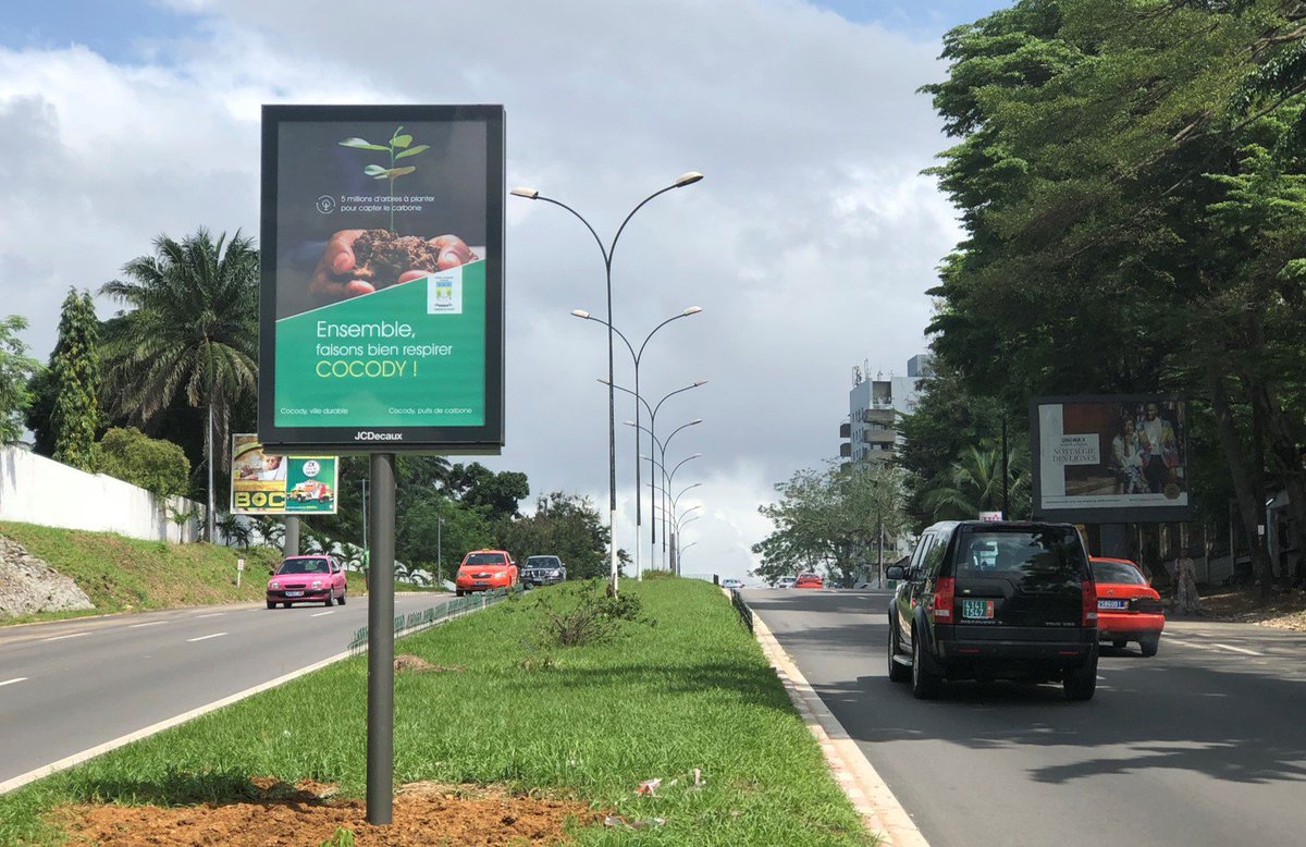 Côte d'Ivoire : Abidjan prend de nouvelles couleurs grâce à JCDECAUX