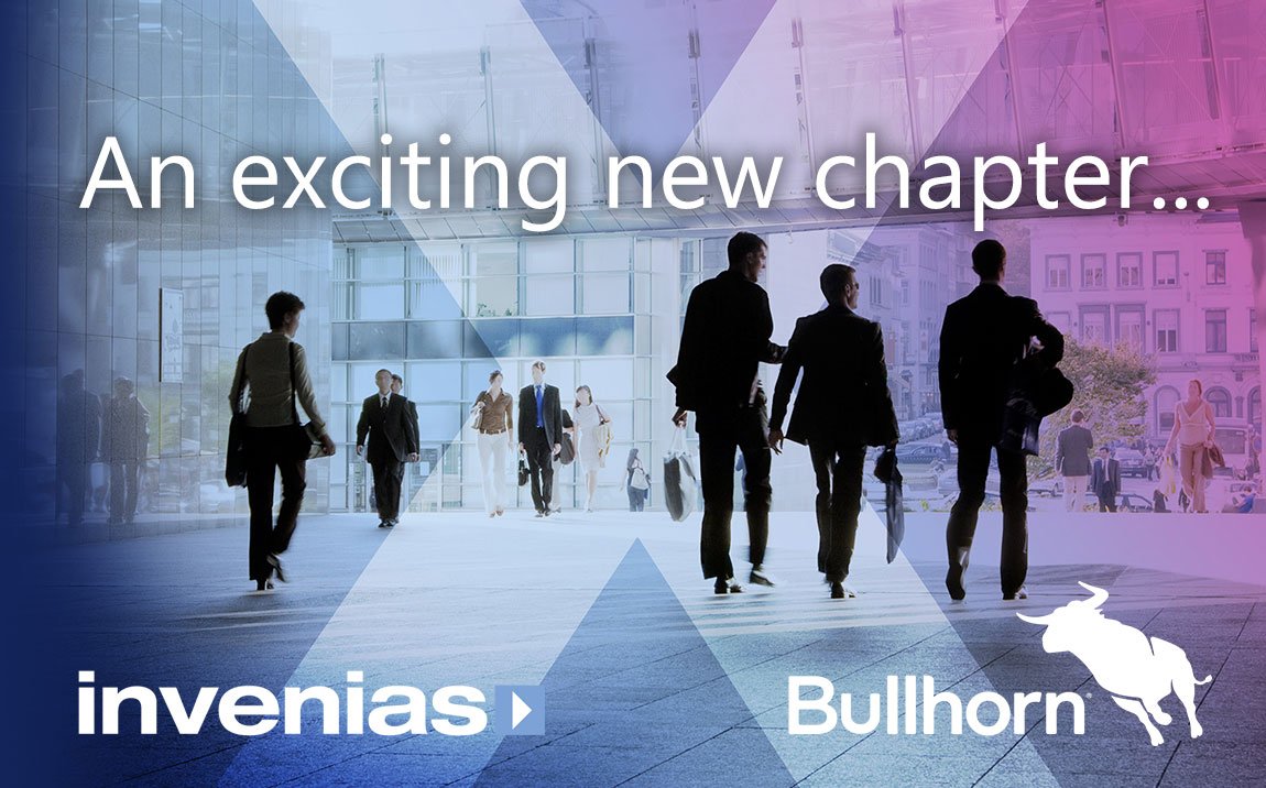 INVENIAS's tweet photo. Today we start an exciting new chapter in our story – Invenias has been acquired by @Bullhorn . Read more here: https://t.co/bGxAvAhwKw https://t.co/KPbBUn6sKb