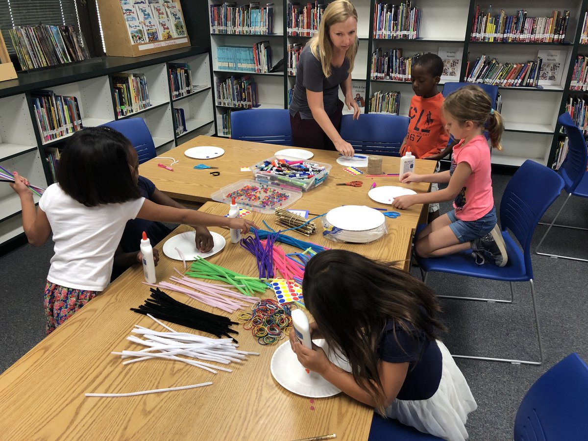 KBrandtedu's tweet photo. Day two: thinking and explaining what makes us special &amp; then creating a self portrait. Building confidence in kids is so important. #BeasleyPride https://t.co/Uurh85nSOe