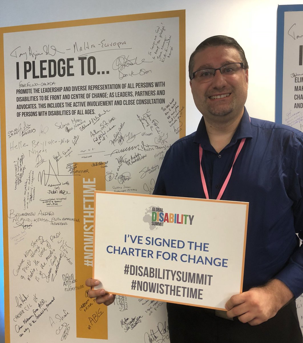 f_folino's tweet photo. Frank Folino, @CADASC President signing the Charter for Change #NowIsTheTime at Global #DisabilitySummit
#ASLandLSQCanada #CRPD #HumanRights #CSFSummit #AccessibleCanada https://t.co/tF2My6aMCR