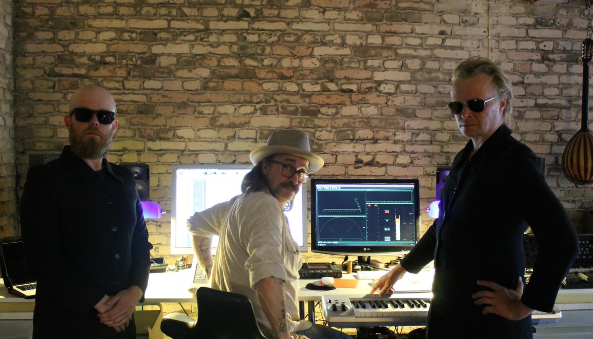 Studio65Berlin's tweet photo. We are back from the southern hemisphere and our current clients at @Studio65Berlin are the legendary group Cleaning Women from #Helsinki, whose new album is being mixed by @Hacke_Neubauten.

#alexanderhacke #einsturzendeneubauten #CleaningWomen #Helsinki #berlin #industrialmusic https://t.co/b30qYEoKj1