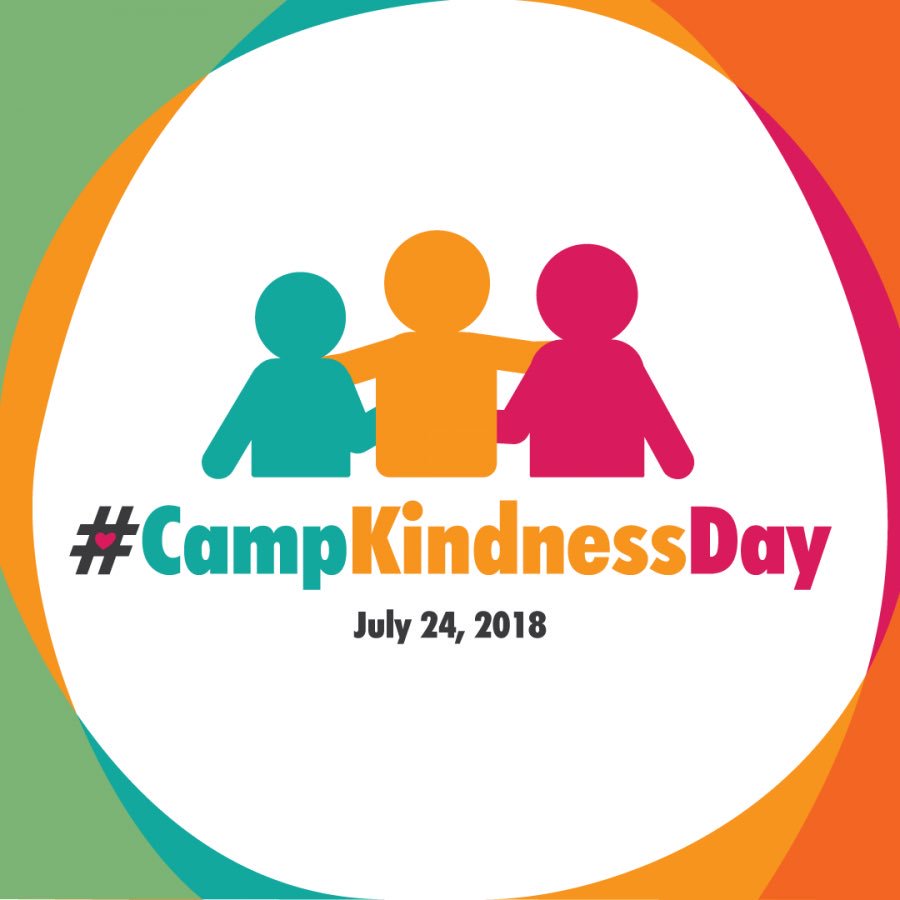 CampRileyIN's tweet photo. We share kindness every day, whether it’s a touch on the shoulder letting you know you’re appreciated or taking a photo with a camper that puts a smile on their face. We’re here to be a part of the #KindEvolution and we want you to be too! Be better, do better. #CampKindnessDay https://t.co/IOIaQ0ZIoc