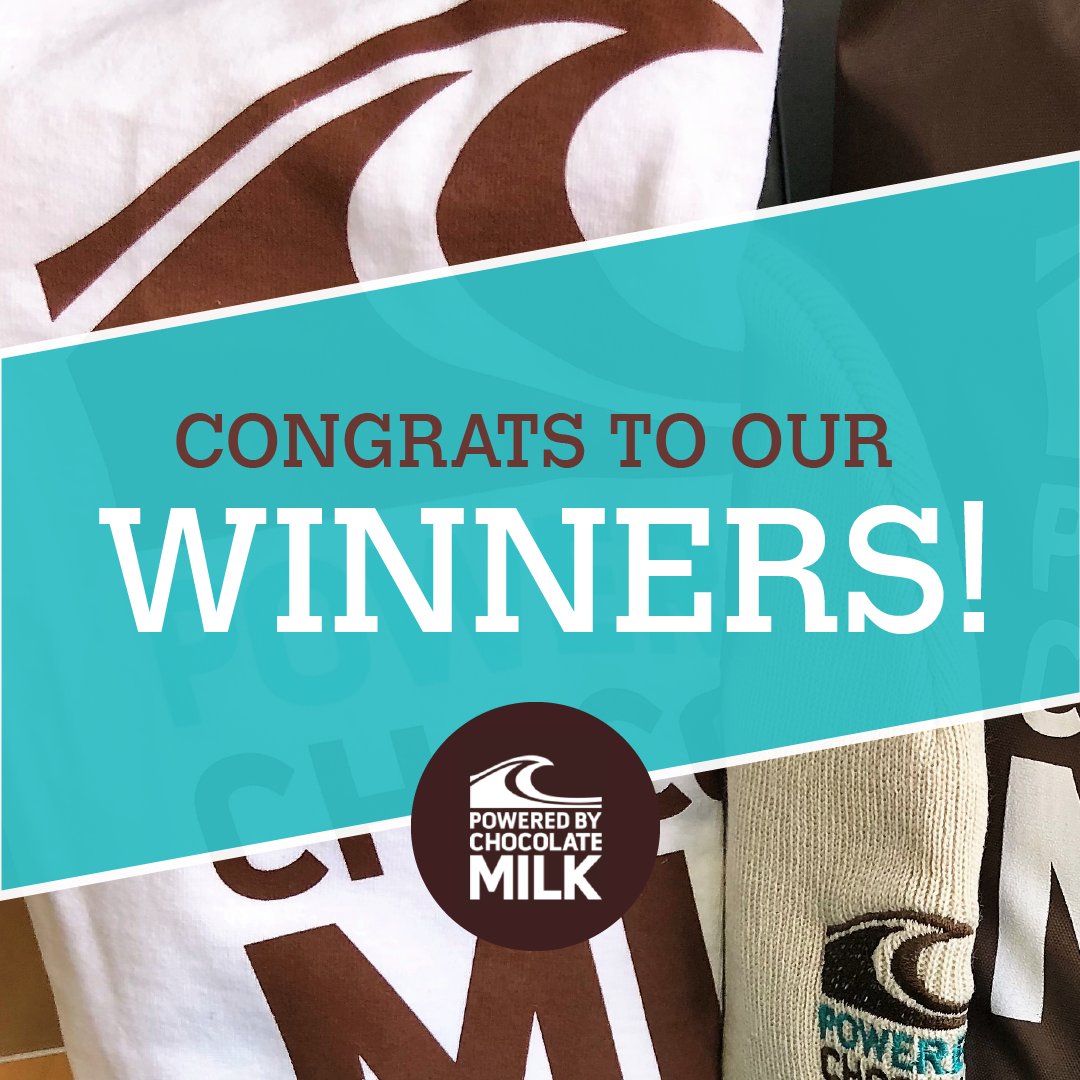 Congrats @hongerb and @sambobojambo - this week’s #PBCMGear pkg winners! Thanks to all those who participated and shared their fave post-workout routines and nutrition tips!