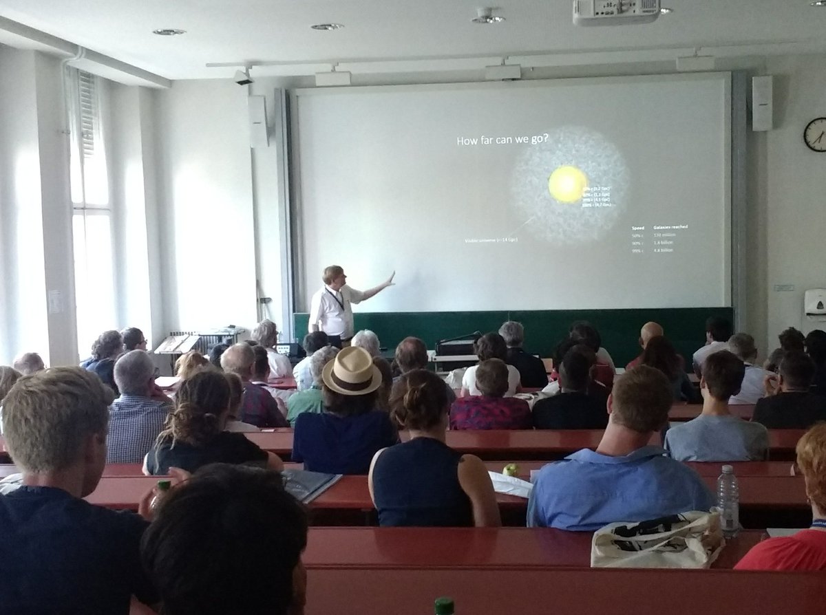 ISUS2018's tweet photo. Anders casually talking about moving Stars. #ISUS2018 https://t.co/CDN0qg8BCp
