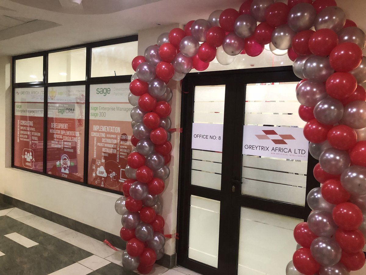 hrasputra's tweet photo. Big Leap for Greytrix Africa Ltd. New office @Nairobi. Another milestone achieved. Ready for new Goal. https://t.co/douDeSZ0vm