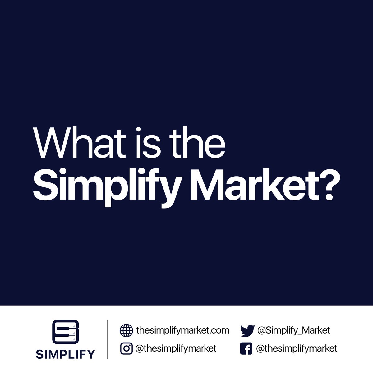 Simplify_Market's tweet image. Introducing The Simplify Market: A cryptocurrency eco-system designed for music producers. Find out more ➡️ simplifymarket.io

#cryptocurrency #bitcoin #litecoin #ethereum #ico