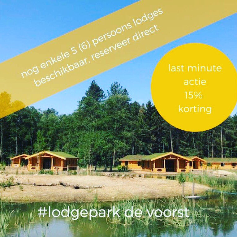 Vier de tropische zomer op Recreatiepark De Voorst! #Lastminute #kamperen #lodges #aanbieding #urlaub #reservieren
