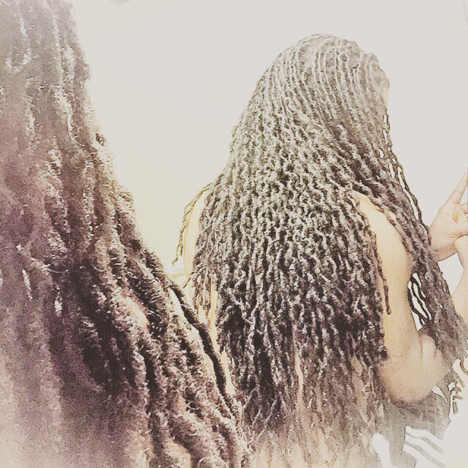 RoyalLocs's tweet image. My Locs! 🤴🏿