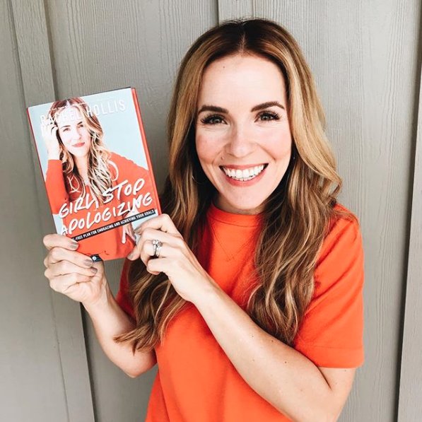 Did you see??? The Girl, Stop Apologizing cover is out in the world!!! “A shame-free guide for embracing and achieving your goals” comin’ at you March 12th! #GirlStopApologizing Pre-Order here ---> amzn.to/2LHCOmI