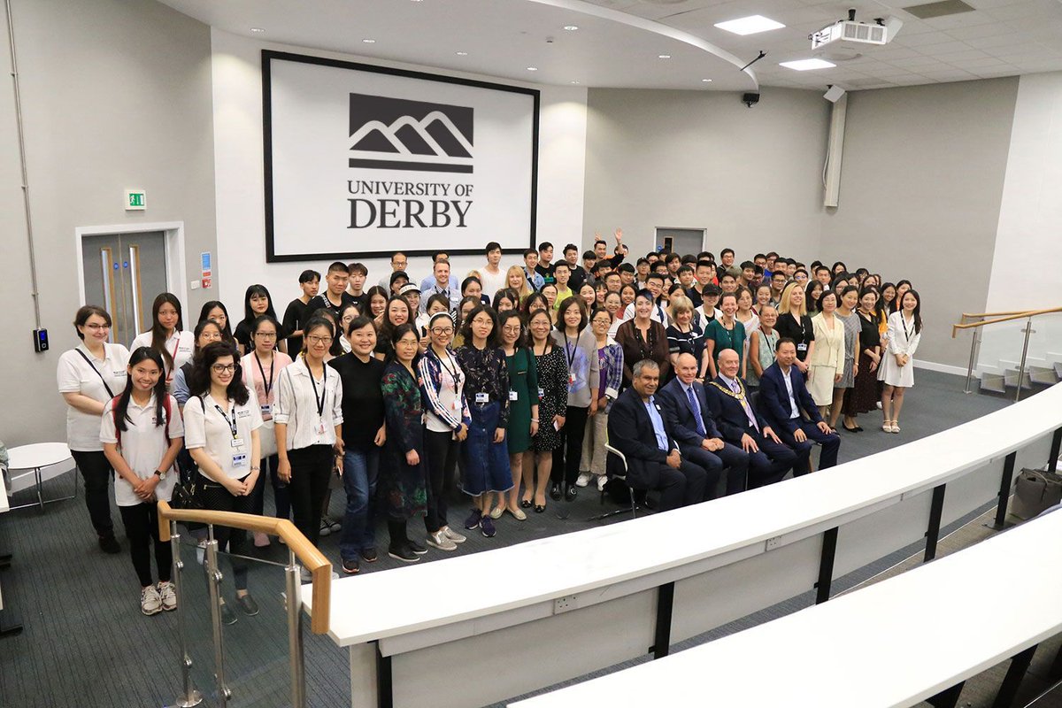 Students and Professors at University of Derby