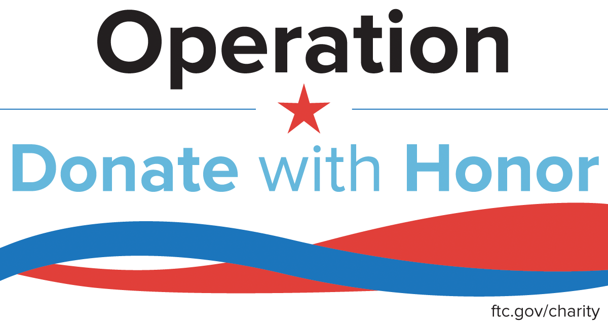 PALawHelpNews's tweet photo. Donate with honor, not to a sham charity. Just because the word “veterans” is in the name, it doesn’t mean that an organization actually helps veterans. #FTCBlog https://t.co/AmQy1aWN3k https://t.co/HnvQSkP9Qg