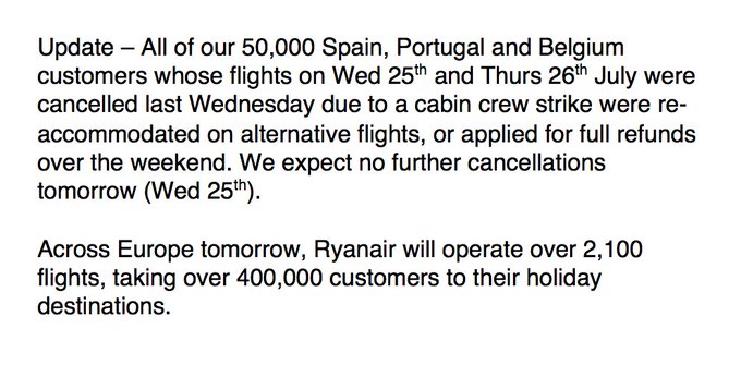 Di4tZ6hXsAAMJlY?format=jpg&name=small Greve da Ryanair cancela pelo menos dez voos em Lisboa e no Porto