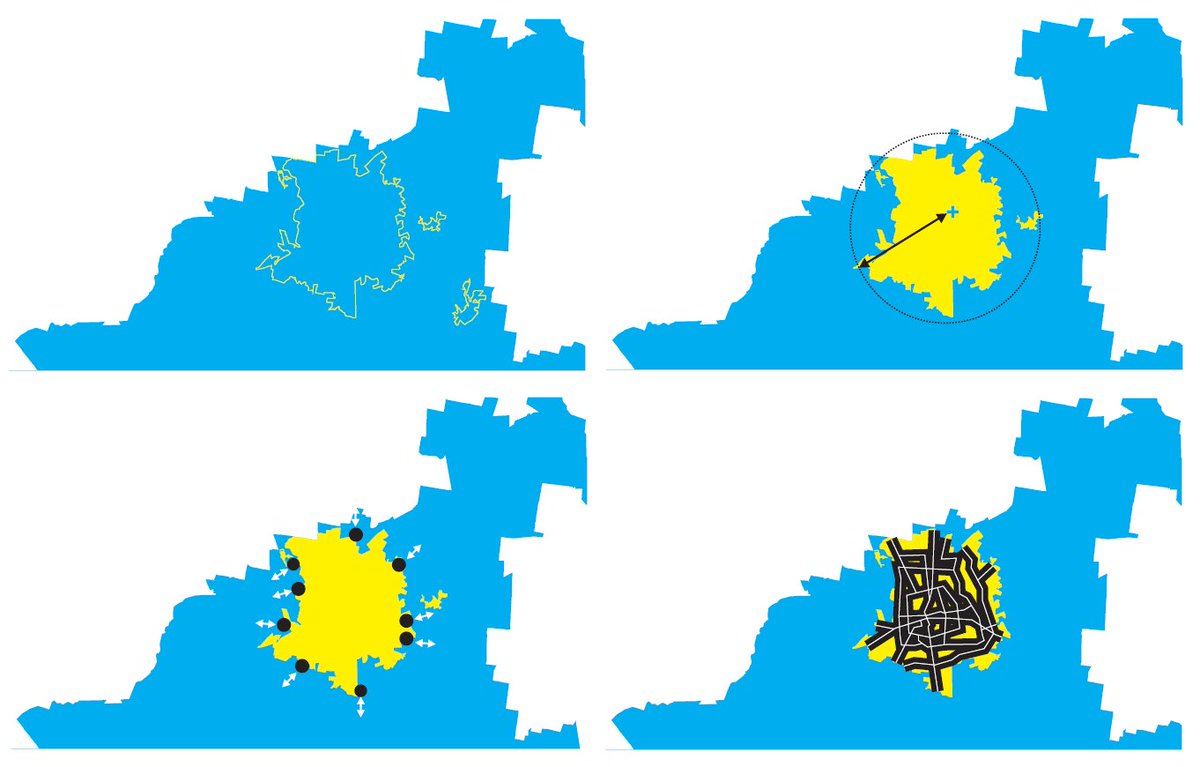 TAAUMX's tweet photo. El "Potencial de Conectividad y Movilidad" se establece a través de 4 indicadores urbano-espaciales: Vehículos por Habitante, Distancia Máxima Centro-Periferia, Accesibilidad de la Mancha Urbana (MUP) y la Cobertura de Transporte de la MUP.
#paisajesdeintensidad #DatosTAAU https://t.co/5od8vuivdD