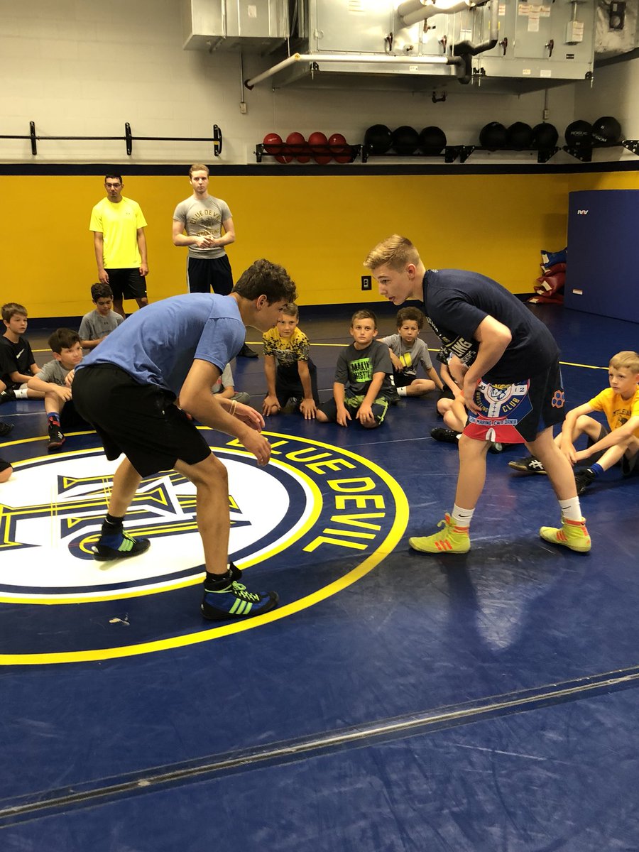 Another great day at youth camp. Today featured 2x PIAA State Finalist and 2018 State Champion @_ryansullivan21 from <a href="/sa_wrestling/">Shaler Wrestling</a>! Ryan showed some great technique and why he is one of the best in PA! #GivingBack