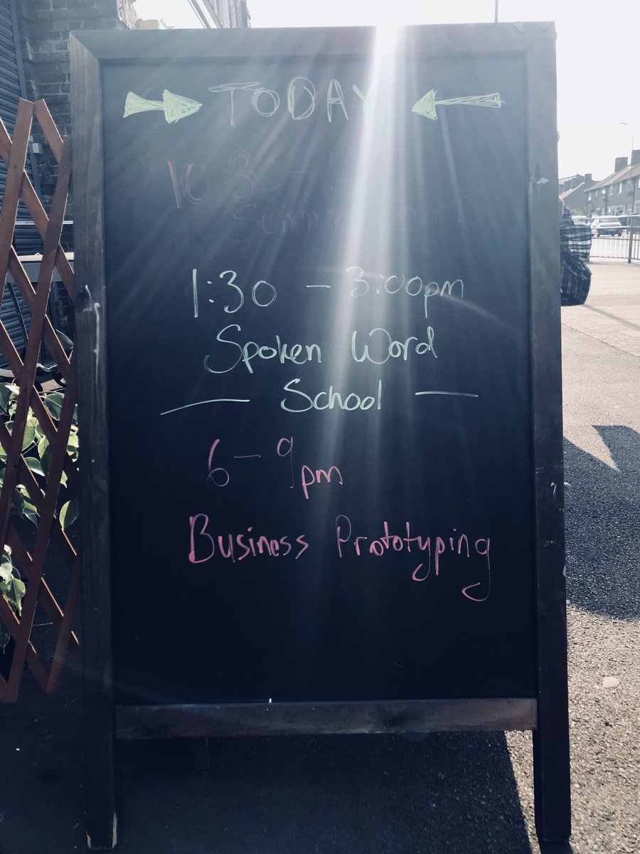 TessyBritton's tweet photo. Another beautiful day in Dagenham shop - full of families, community, business prototyping & ping pong! #everyonebd @everyone_org https://t.co/YlXuGuQ1pe