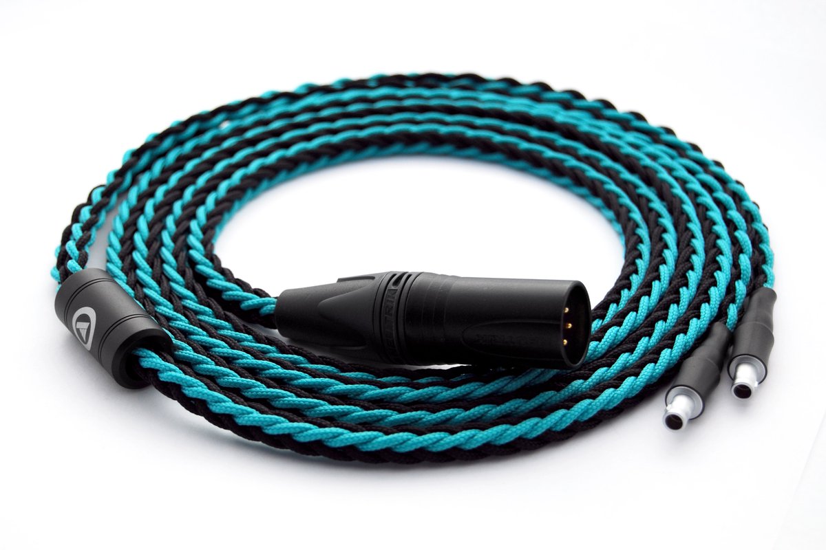 Today's customer share is Ibrahim's 8-core Sapid XLR cable for the Sennheiser HD800S 🎧 #sennheiser #hd800s #sennheiserhd800s #hd800 #sennheiserhd800 #aune #aunes6 #balanceddac #headphones #balancedheadphones #neutrik #viablue #highresolution #highfidelity #audiophiles #hifisetup