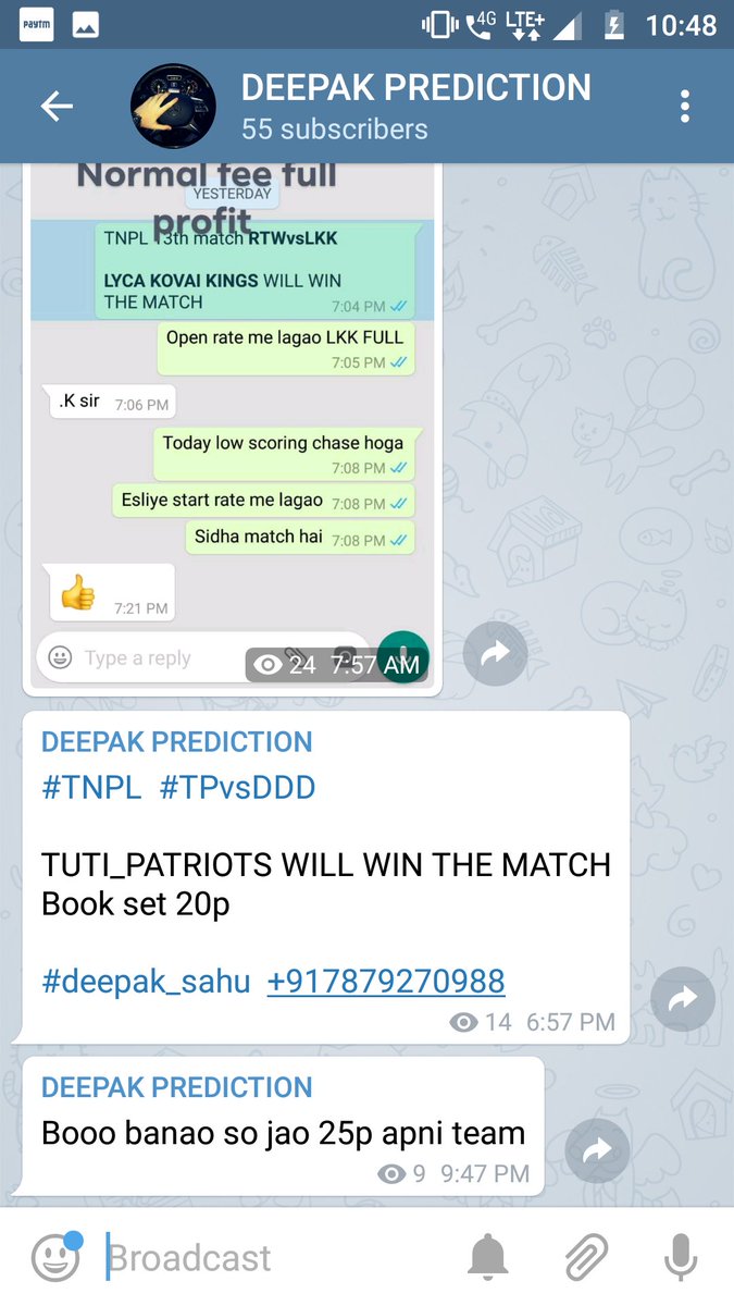 Deepaktips's tweet image. Book both side green 
Full profitable match
