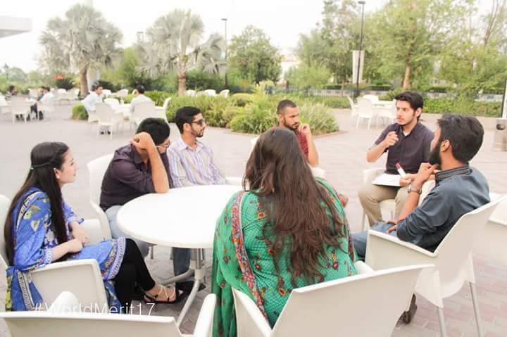 WorldMeritOrg's tweet photo. Shoutout to our #WorldMerit members in Islamabad, Pakistan for celebrating #WorldMerit18!
The meetup had 4 modules; brief on the SDGs, #WorldMerit Hub, game of pictionary and project planning for future! https://t.co/AhP29658SE