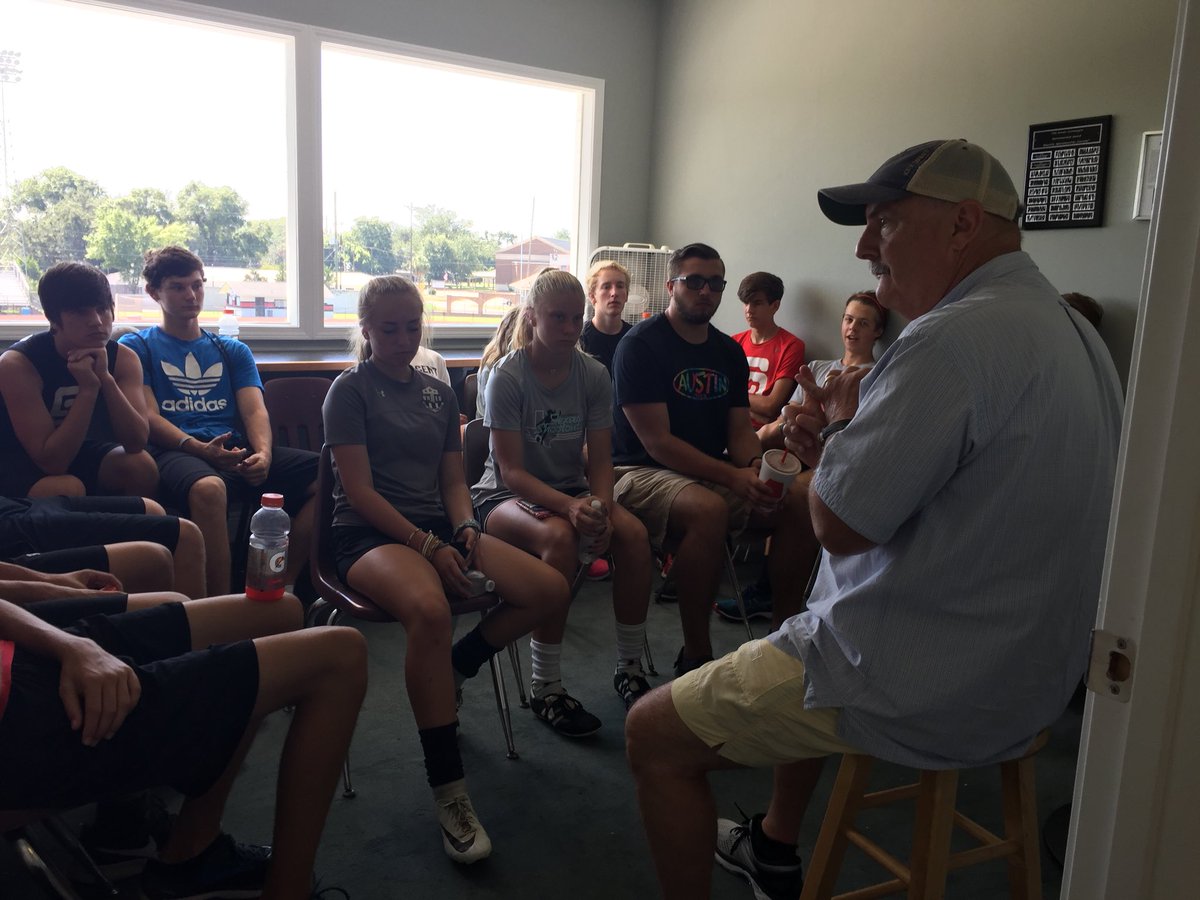 DCABolts's tweet photo. We were fortunate today to have Coach Bobby as a guest speaker. He shared the ABC’s of track with us, which easily apply to real life too! Thanks for sharing your wisdom Coach! https://t.co/seUHQzjwOH