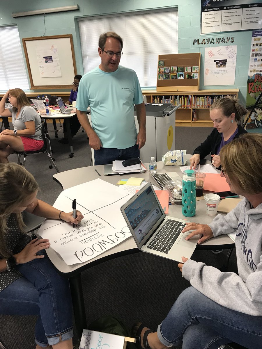 rockyriverelem's tweet photo. Exploring language...SIOP Strategies #RRESSummerPD18 https://t.co/xsoWgfGint