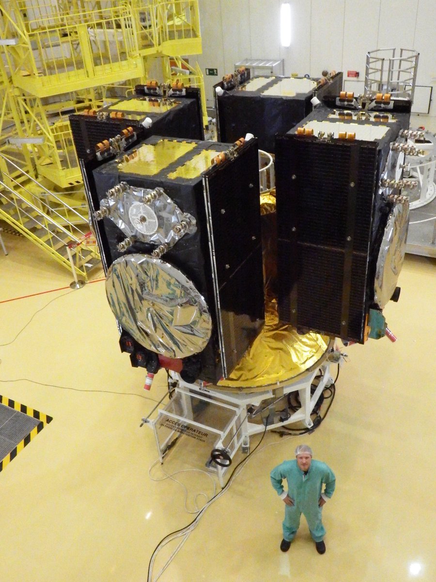 HABbyEAL's tweet photo. Tomorrow 'Space Balloons by EAL' will fly higher than any balloon ever has... onboard one of the final 4 Galileo GPS satellites! Watch the launch live at 11:00 (UTC) tomorrow https://t.co/qjCI2ezJfP https://t.co/XzJlOn40Es